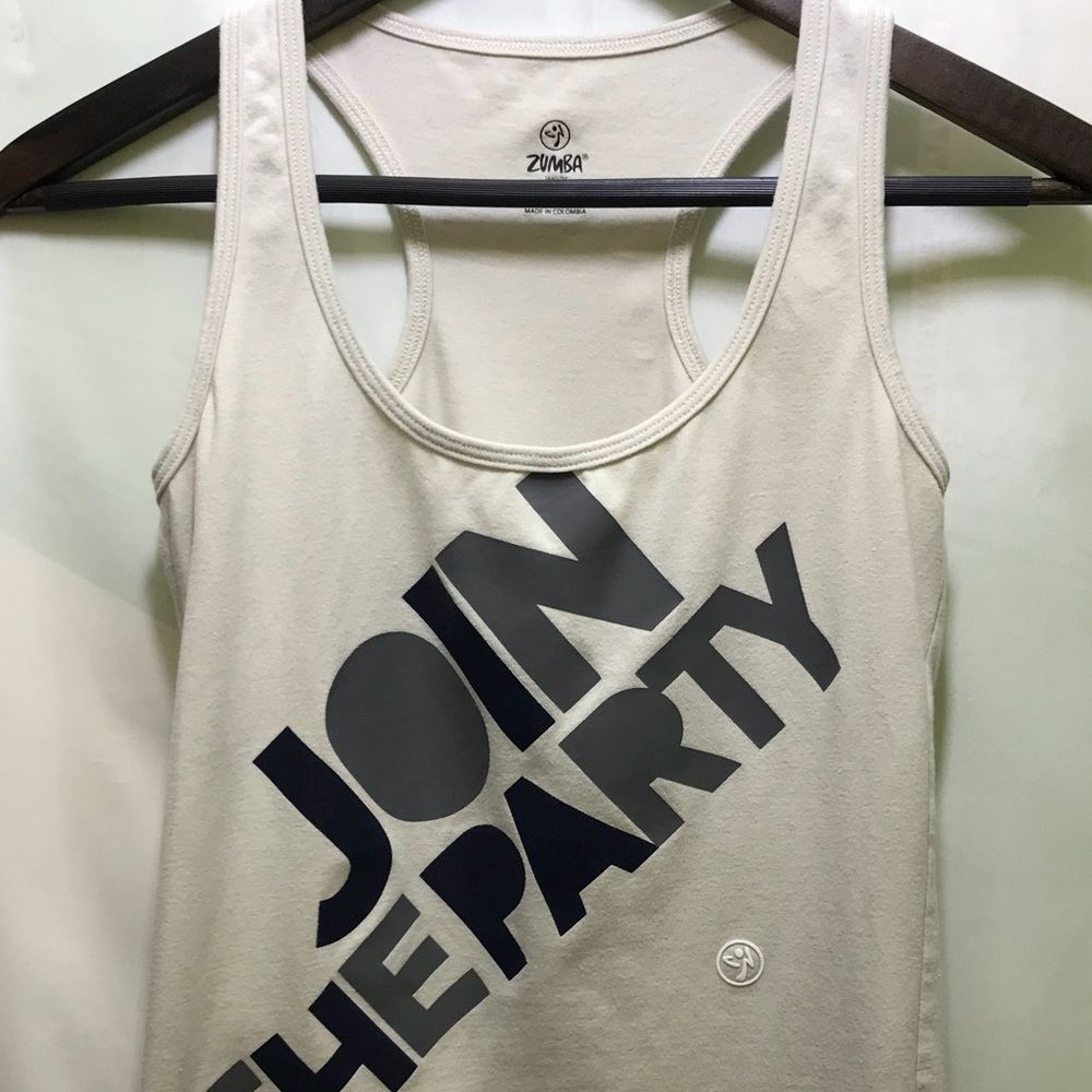 Zumba racerback tank M